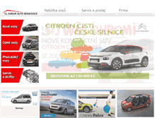 Tablet Screenshot of cljuniorauto.cz